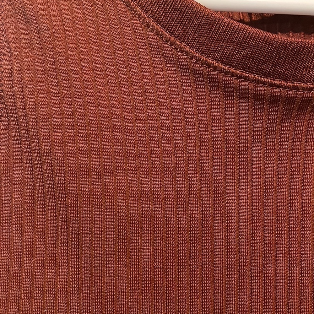 Athleta Rust Medium Ribbed Tank - image 5